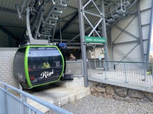 Scenic Mount Rigi Cable Car in Switzerland - Enjoy Panoramic Views of the Swiss Alps and Surrounding Lakes