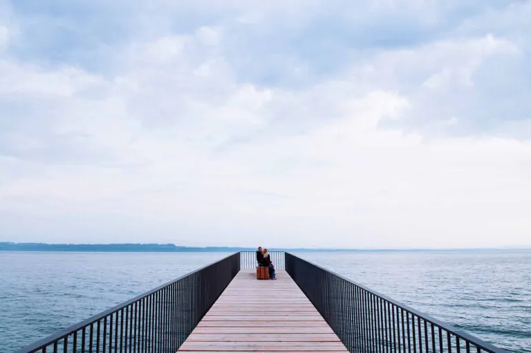 Elegant La Passerelle De L'utopie in Switzerland - Experience the Beauty and Artistry of this Swiss Bridge