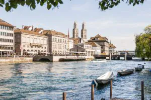 Grossmünster: Iconic twin-towered church symbolizing Zurich's cultural heritage and architectural grandeur.