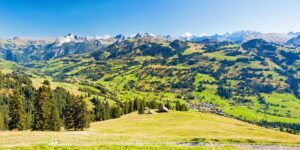 Zweisimmen: A charming Swiss village surrounded by stunning alpine landscapes and natural beauty.